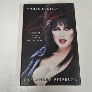 Cassandra Peterson 'Yours Cruelly, Elvira' Memoirs Book